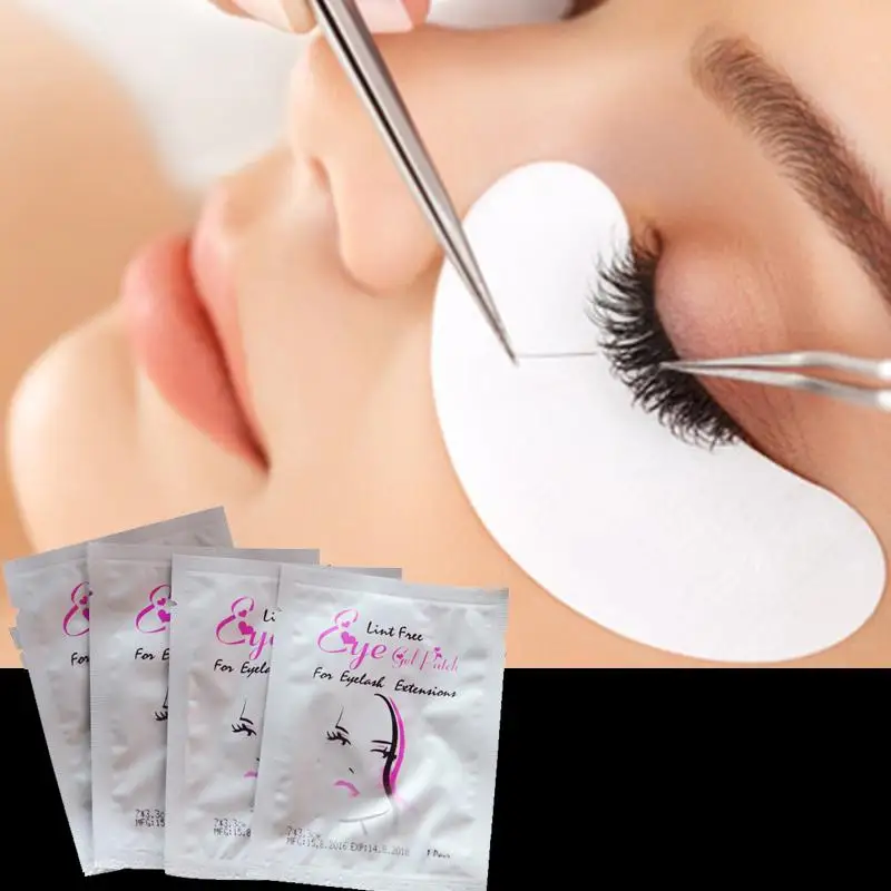 

10pc Patches For Eye Lash Extension Under Eye Lower Makeup Pad Stickers Isolate Pads Grafted Protective Gel Eyelashes J7g0