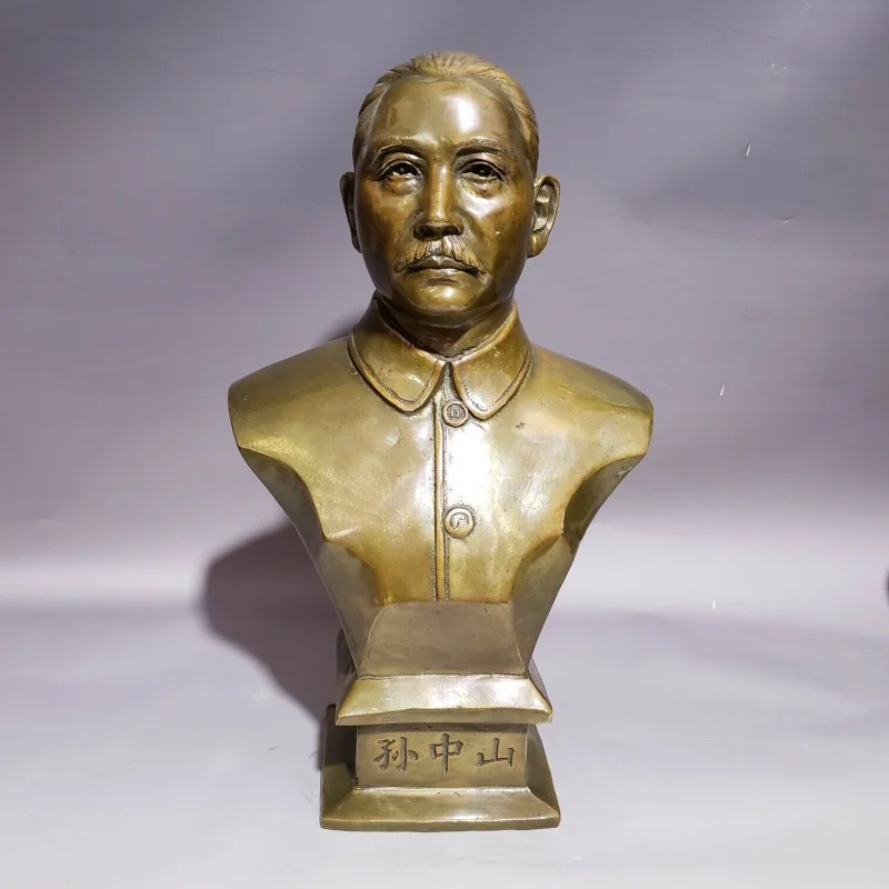 

Бронзовая статуя отца Китайской Республики Сунь Yat-sen, 9 дюймов