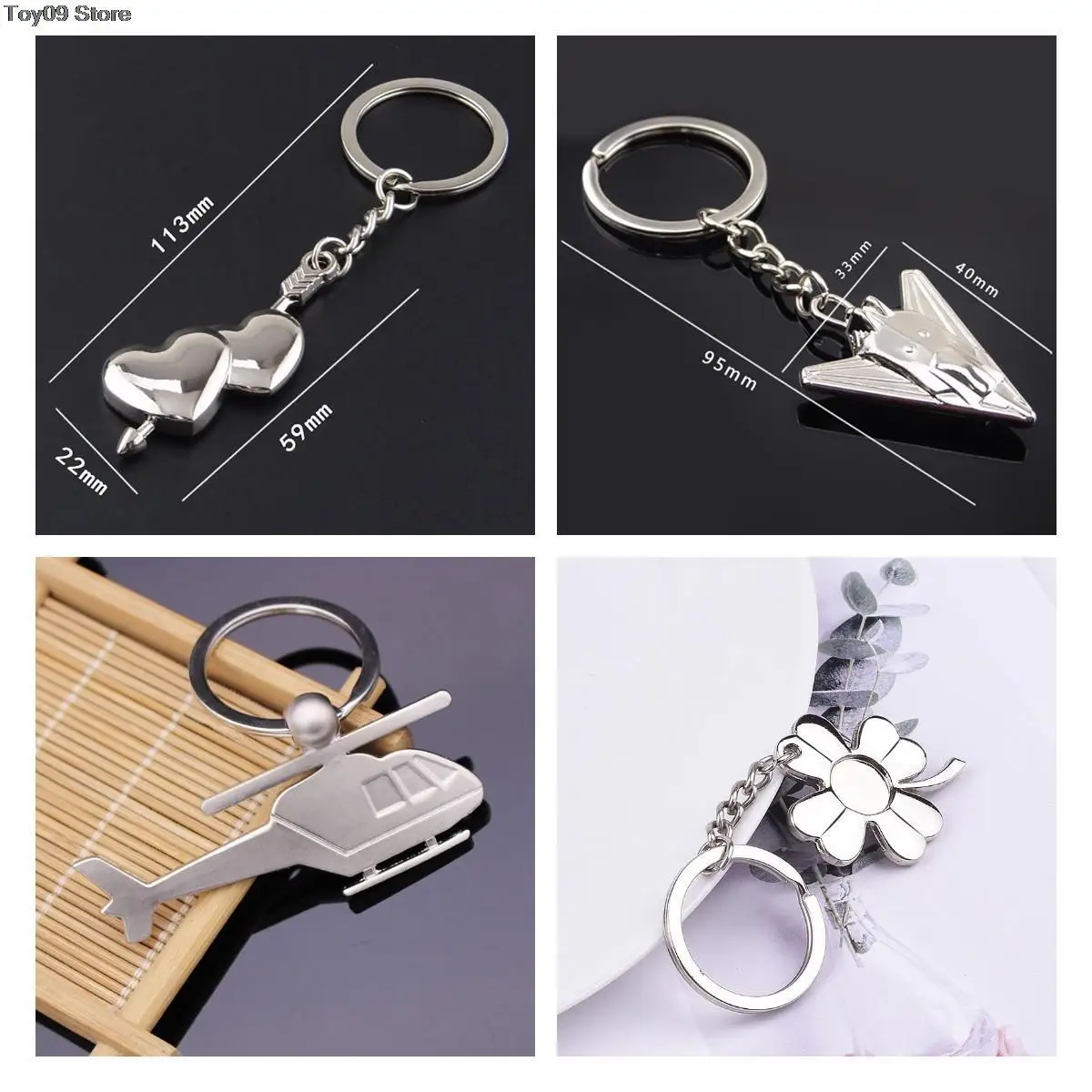 

1 шт., брелок в виде сердца для женщин