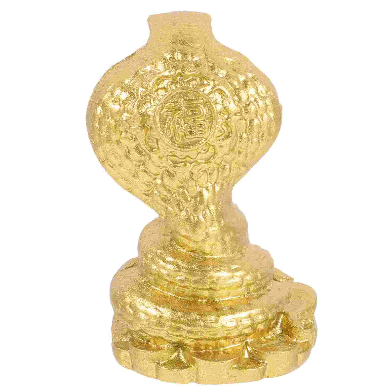 

Resin Ornament Small Decoration Snake For Home Ornaments Animal Shape Crafts Figurine Exquisite Statue