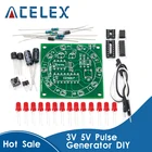 Поворотный Набор Lucky, электронный поворотный стол CD4017 NE555, комплекты светодиодный ных ламп, модуль производственных деталей 3 в 5 В, импульсный генератор сделай сам