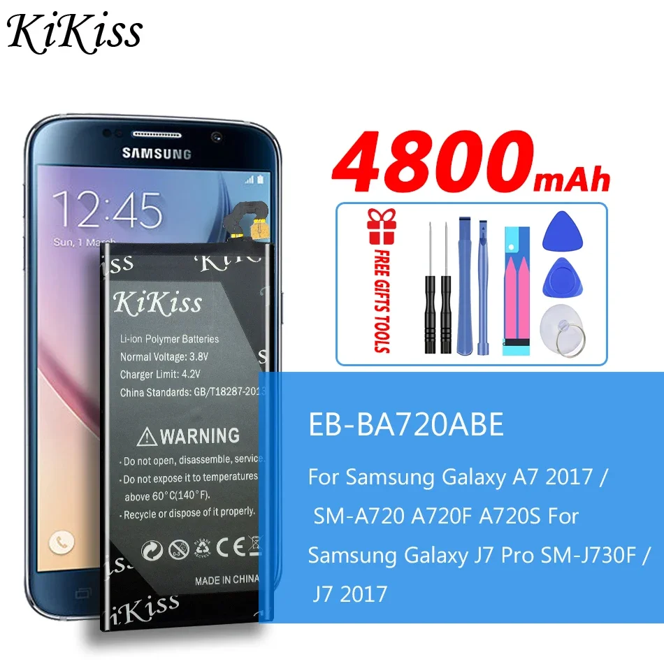 Сменный аккумулятор для Samsung Galaxy A7 2017 версия SM-A720 A720 A720F SM-A720S аккумуляторная