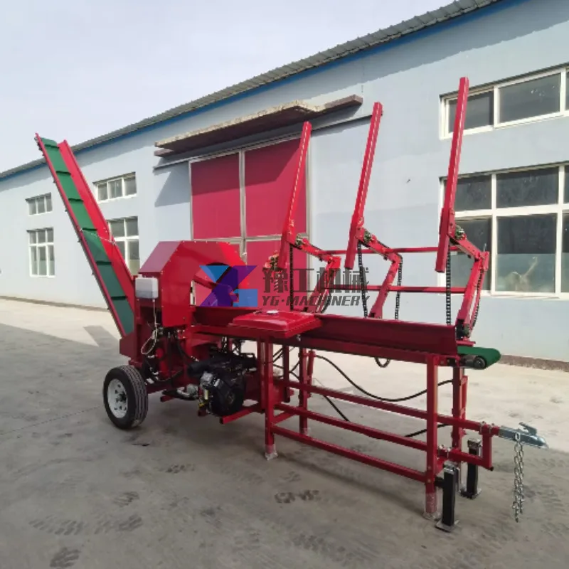 YG Процессор дров Гидравлический дровокол Машина для резки и раскалывания