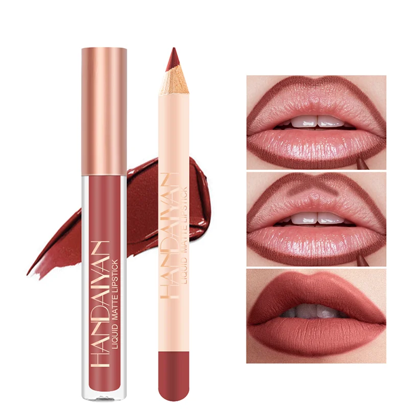 

Lipsticks Lip Gloss Lipgloss Set Repulpant Lèvres Pintalabios Balsamo Labiales Permanente Larga Duración Free Shipping Korean
