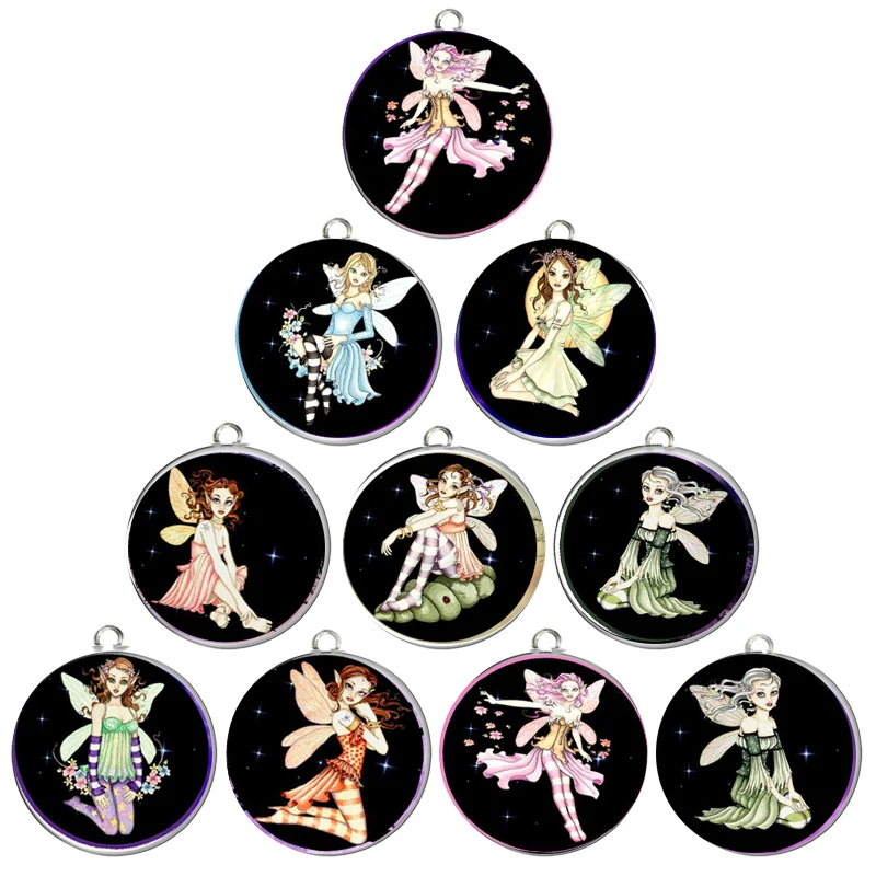 

10 шт., подвеска из нержавеющей стали, 18 мм