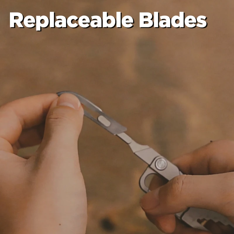 Титановый многофункциональный нож Sharp Hill