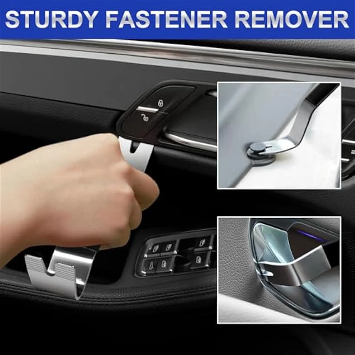 

Набор инструментов для снятия обшивки автомобиля, 11 шт., металлический инструмент для снятия обшивки, набор инструментов для снятия обшивки салона автомобиля, для ремонта приборной панели