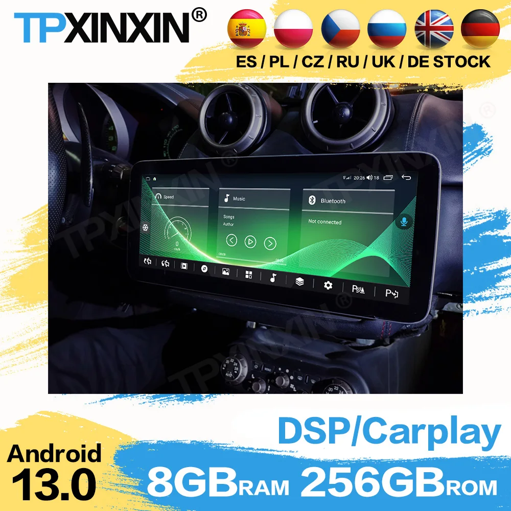 Carplay радио Coche Android для Ferrari California T 2009 + GPS-навигация автомобильный мультимедийный