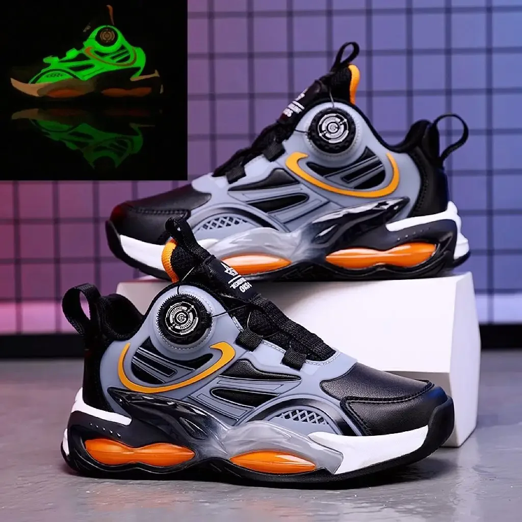 Брендовая мужская баскетбольная спортивная обувь с вращающейся пряжкой осень 2023