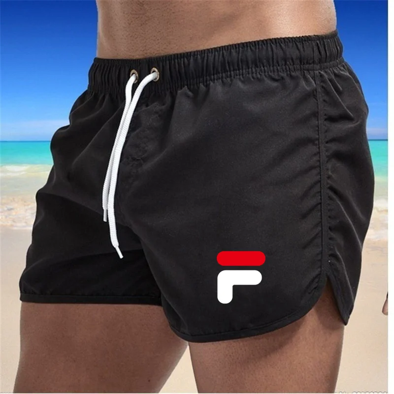 

Men's Fashion Bodybuilding Shorts GymS Fitness Sports Short Pants Summer Casual Thin Cool Bermuda Male Quick Dry Beach Shorts