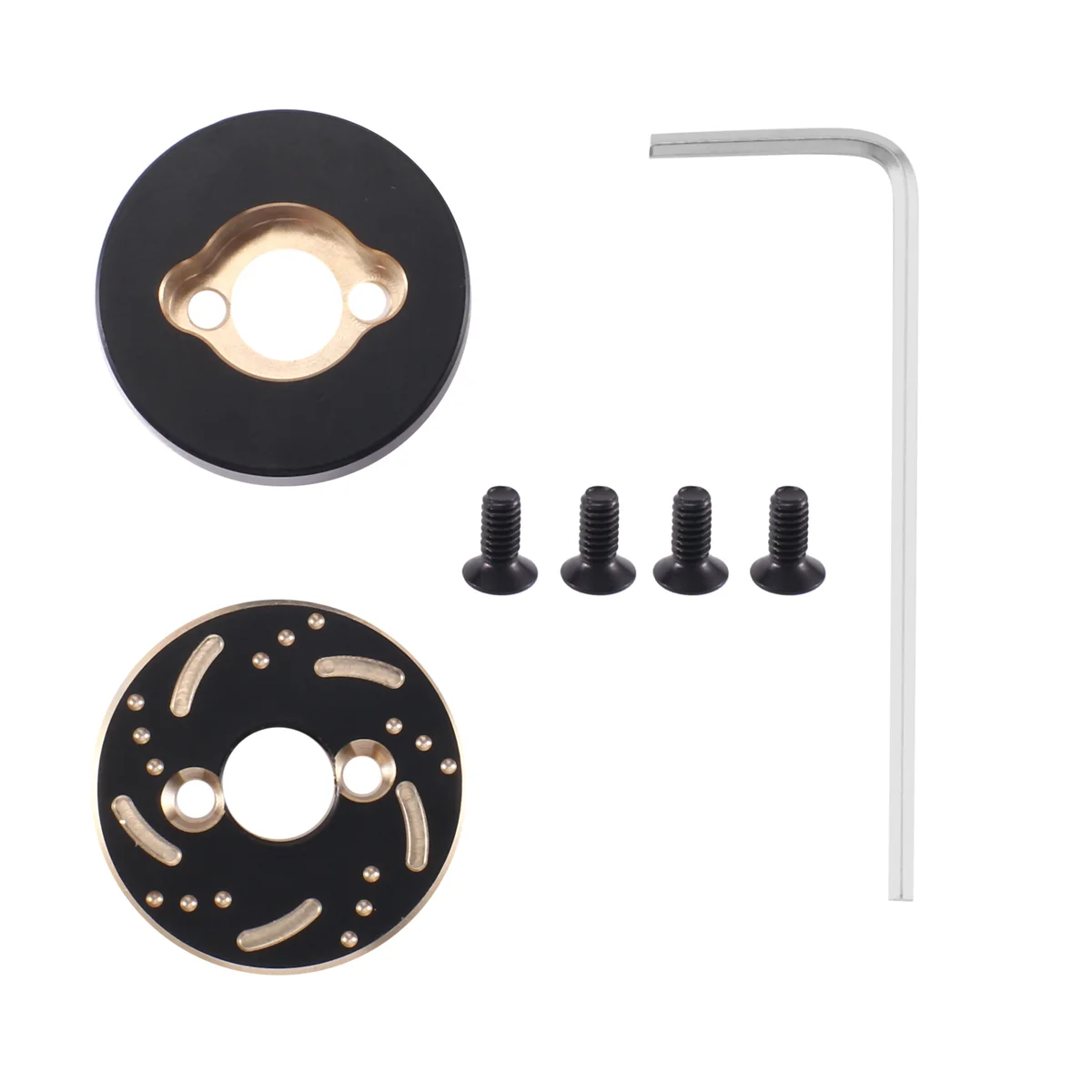 

2 шт латунный задний противовес для TRX4M 1/18 RC Гусеничный автомобиль, обновленные детали, аксессуары