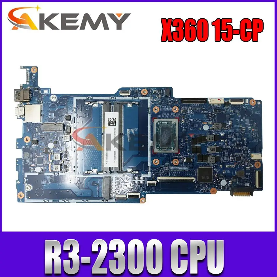 

L33151-001 L32453-001 For HP Envy X360 15-CP 15Z-CP Laptop Motherboard 17890-2 448.0EE04.0021 W/ AMD R3-2300 CPU DDR4