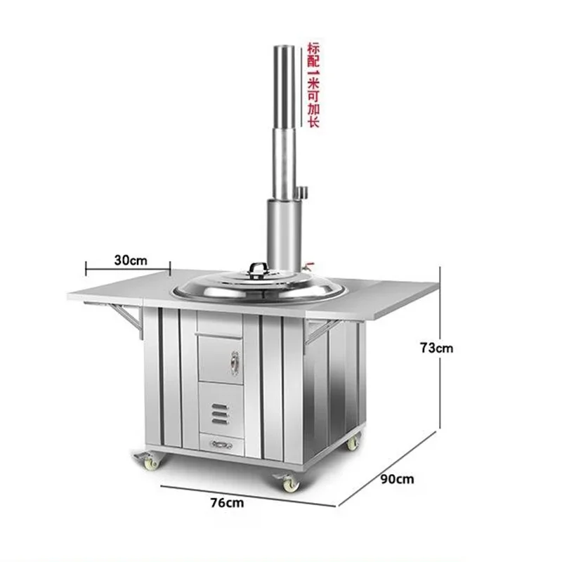 Нержавеющая сталь деревенский гриль для барбекю приготовление пищи отопление