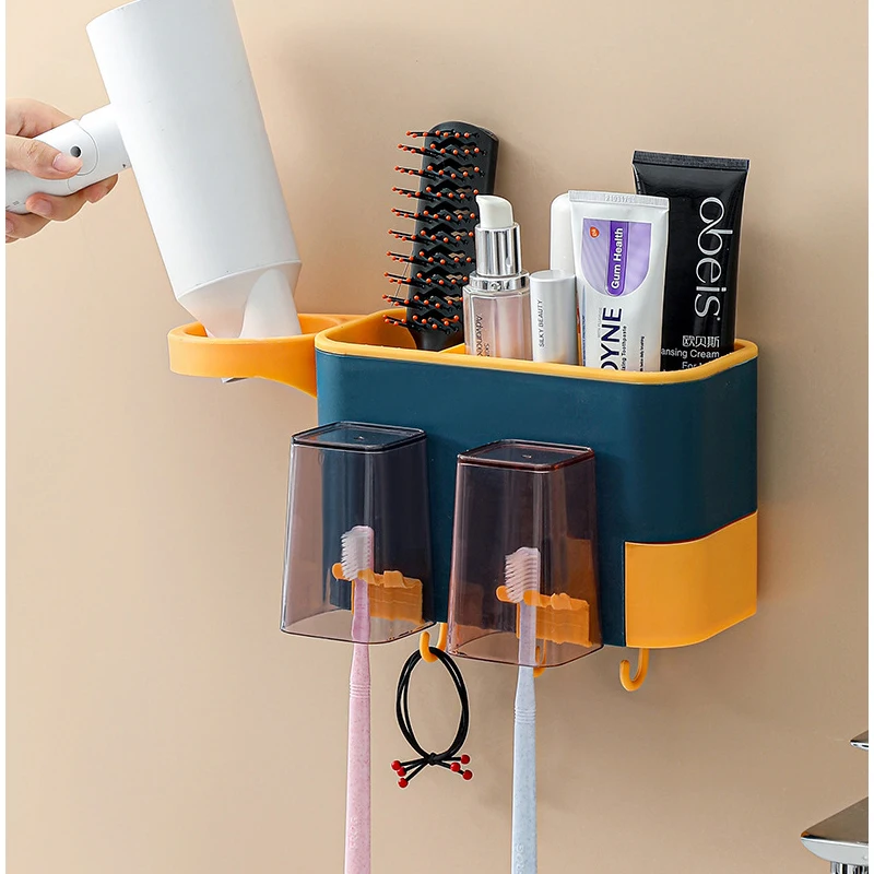 

Bathroom Shelf WC Shampoo Holder Shower Shelves Wall Mount Kitchen Storage Basket Cosmetic Rack Home Organizer Bath Accessories