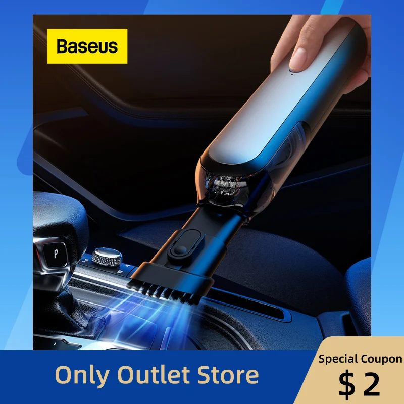 

Baseus A1 Car Vacuum Cleaner 4000Pa Wireless Vacuum for Car Home Cleaning Portable Handheld Auto Vacuum Cleaner Gadgets