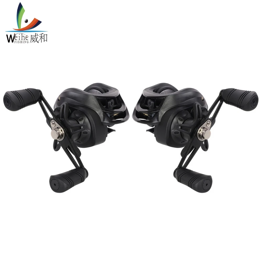 

Fishing Coil Reel 7.2/1 Gear Ratio Baitcasting Reel Metal Max Drag 10kg Saltwater Freshwater for Beginners Fishing Accessory