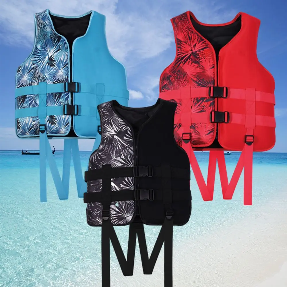 

Professional Boating Swimming Waistcoat Survival Suit Outdoor Water Sport Life Jackets for Adult Kids