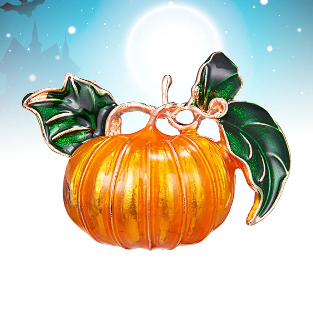 

Pumpkin Brooch Metal Charm Gift Hat Fashion Jewelry