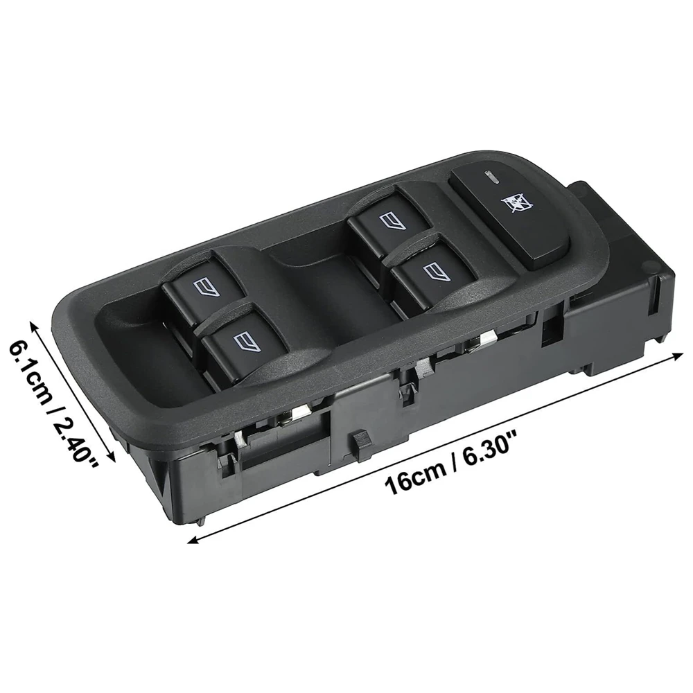 Переключатель управления стеклоподъемником 8A6T-14A132-CC для Ford Fiesta 2011-2013 кнопка