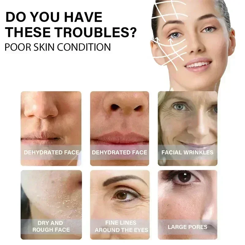 Антивозрастная сыворотка для лица набор подтяжки протеиновых ниток лифтинг