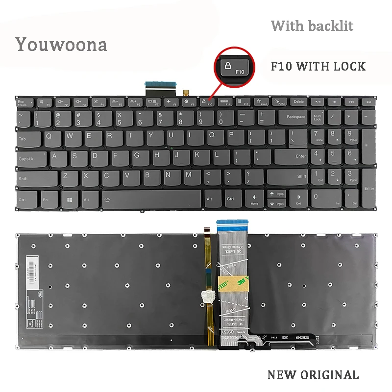 

Новая Оригинальная клавиатура для ноутбука LENOVO XIAOXIN 15ALC 15IIL 2021 Air-15ARE 15ITL 2020