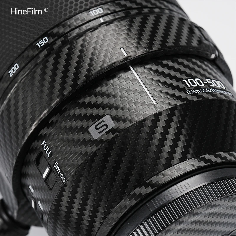 Фото Hinefilm Skin для Lumix S 100 500, наклейка на объектив 100500, наклейка на объектив для Panasonic 100-500 мм f/5-7,1, защитная пленка для объектива №5