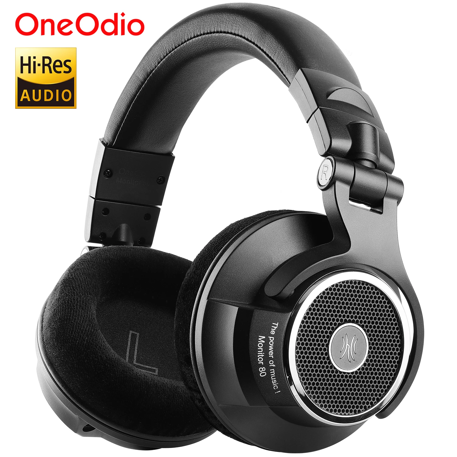 

Oneodio Wired Headphones Open Back Professional Studio Stereo Headset Over Ear With Hi-Res Audio Microphone For Recording DJ