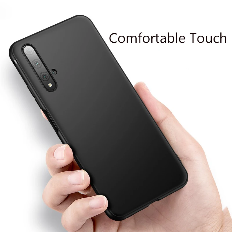Фото Чехол Lainergie для Huawei Nova 5T простой продаваемый тонкий матовый Мягкий силиконовый чехол-накладка Чехлы для телефона для Nova 5T YAL-L21 №4