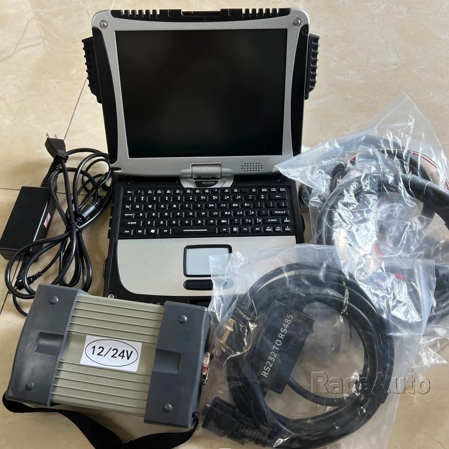 Топ MB Star C3 V2014.12 Полный чип с поддержкой 12 В и 24 SD Connect Diagnosis Tool CF-19 Toughbook