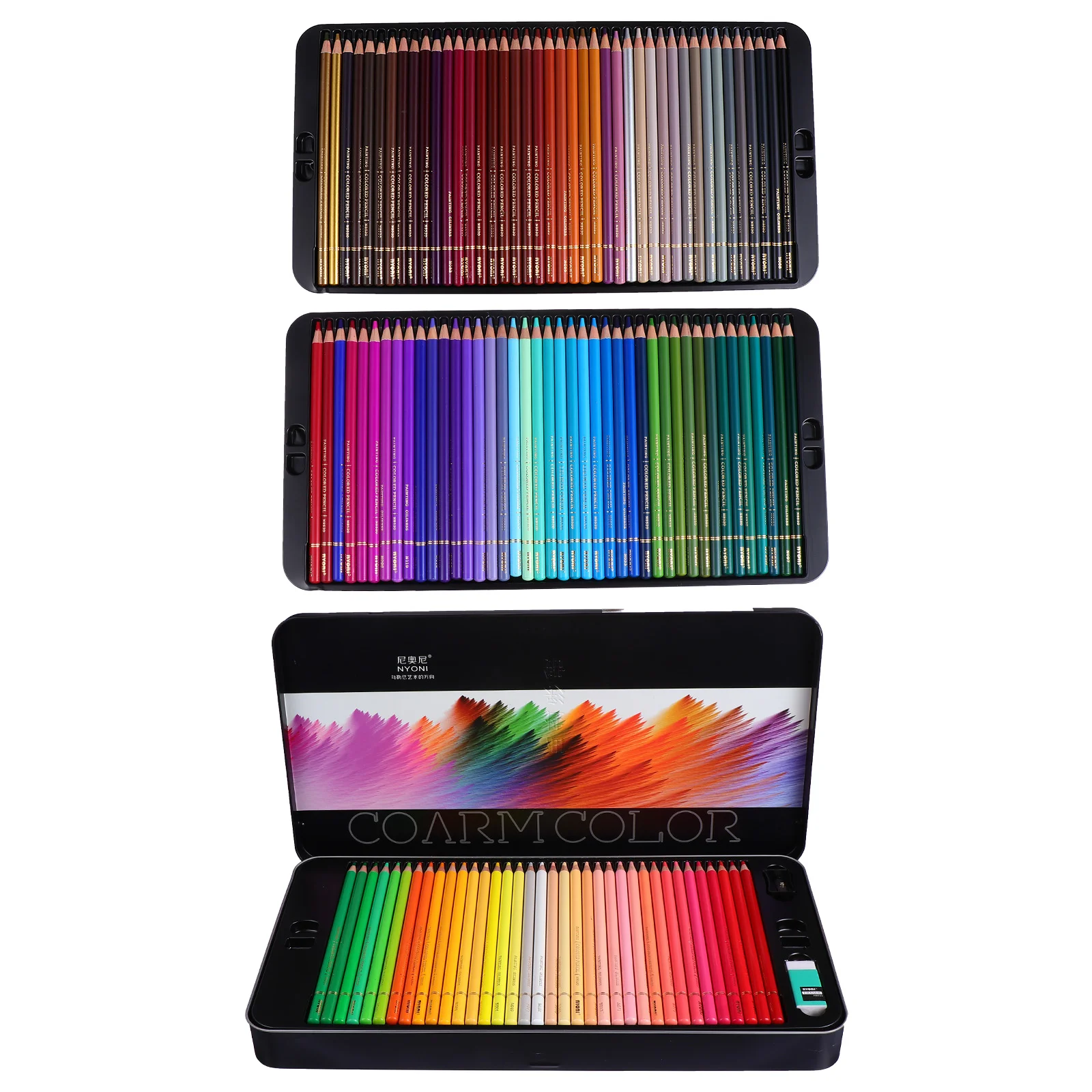 

120 Colors Oily Colored Pencils Kids Supplies Painting Sketching Major