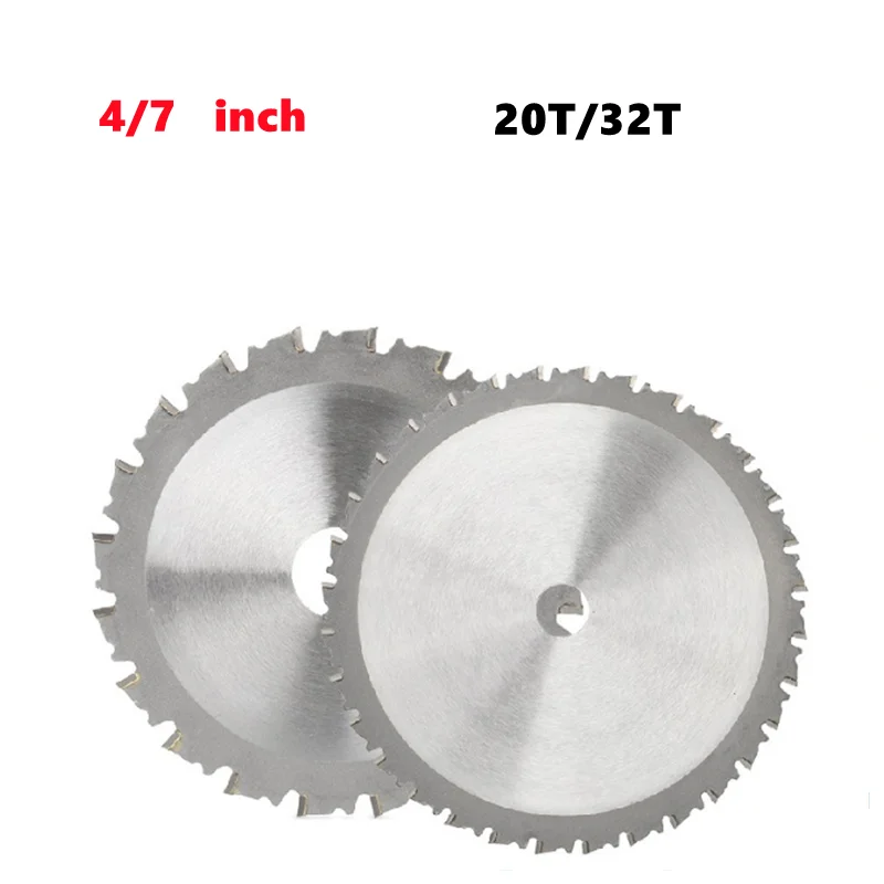 

Blade Cutting Metal 4"/7" Carbide Saw Circular 1pcs Aluminum Blade Blade Disc Cutting Iron Steel Saw For Metal