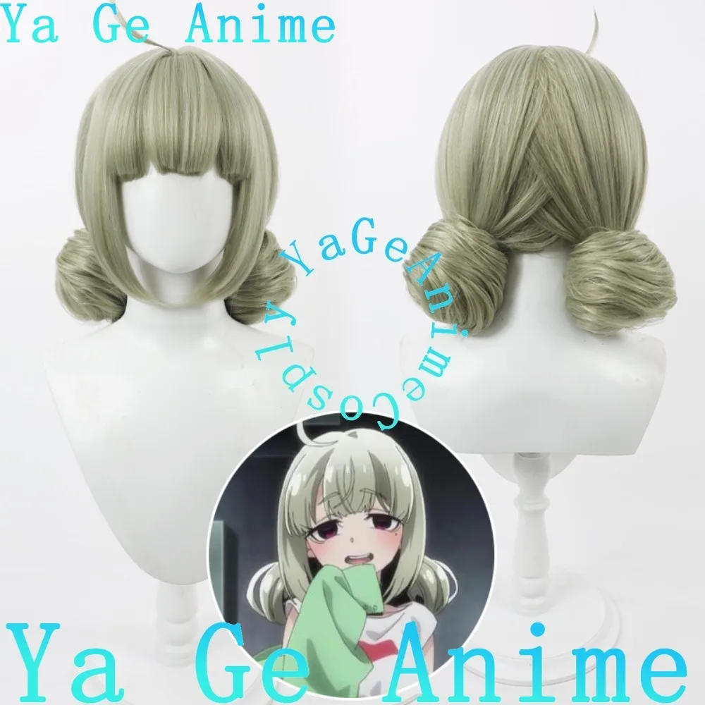 Фото Yume Miru Mahou Shoujo Arakawa Kivi, парик для косплея, двойные пучки волос, аниме, Хэллоуин, карнавал, вечерние, синтетические термостойкие волосы №1