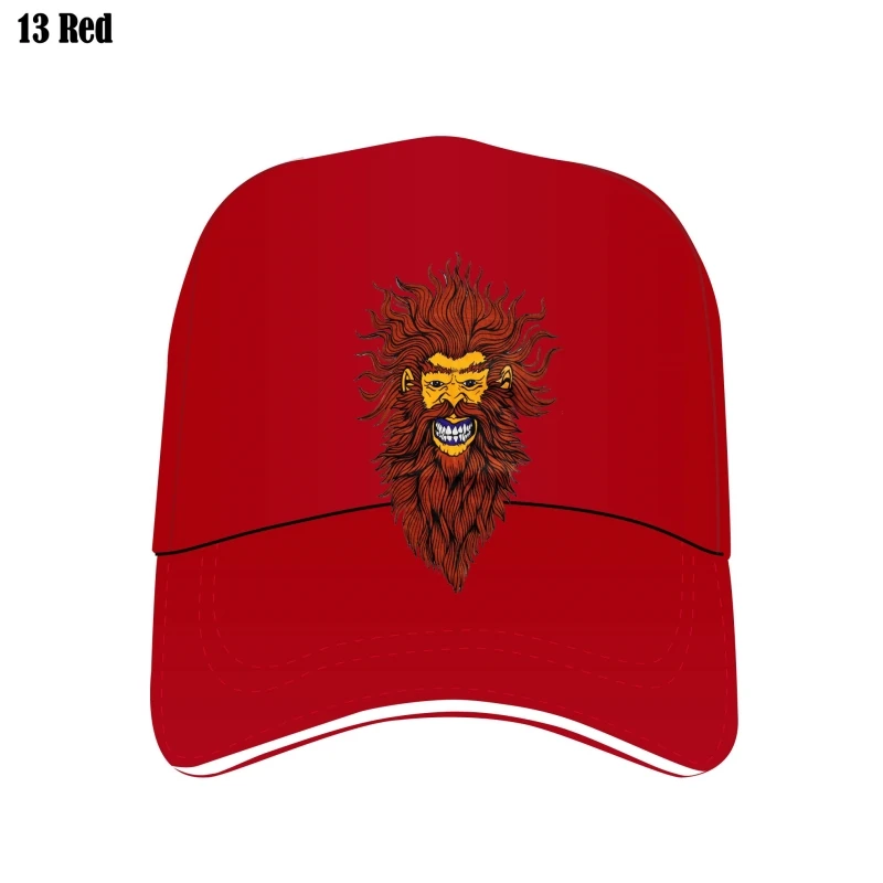 

Мужская шапка с принтом в виде пушистого зверя