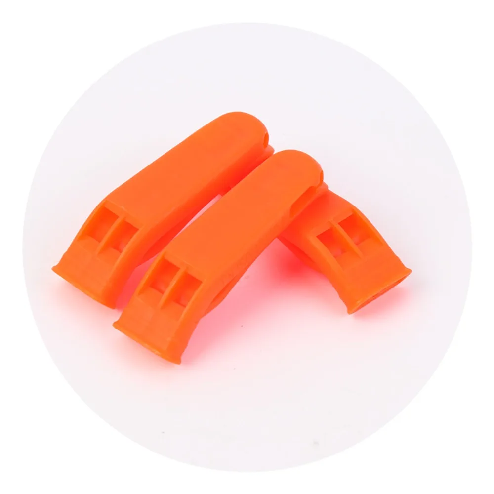 

Rescue Police Post Outdoor Hiking Emergency Equipment Dual Band Whistle Survival Whistle Lifesaving Whistle Double Pipe