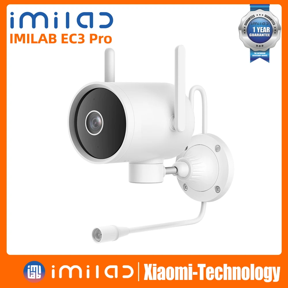 

Наружная камера видеонаблюдения IMILAB EC3 Pro, Wi-Fi 2K IP, система видеонаблюдения для умного дома, цветное ночное видение, Mornitor