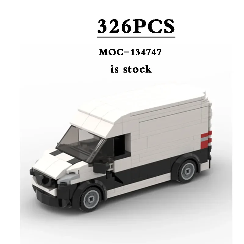 НОВЫЙ MOC- 134747 Скорость Чемпион автомобиля игрушечный строительный блок модель 326