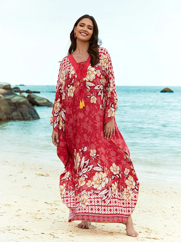 

Женский легкий купальник с цветочным принтом, в стиле 70-х