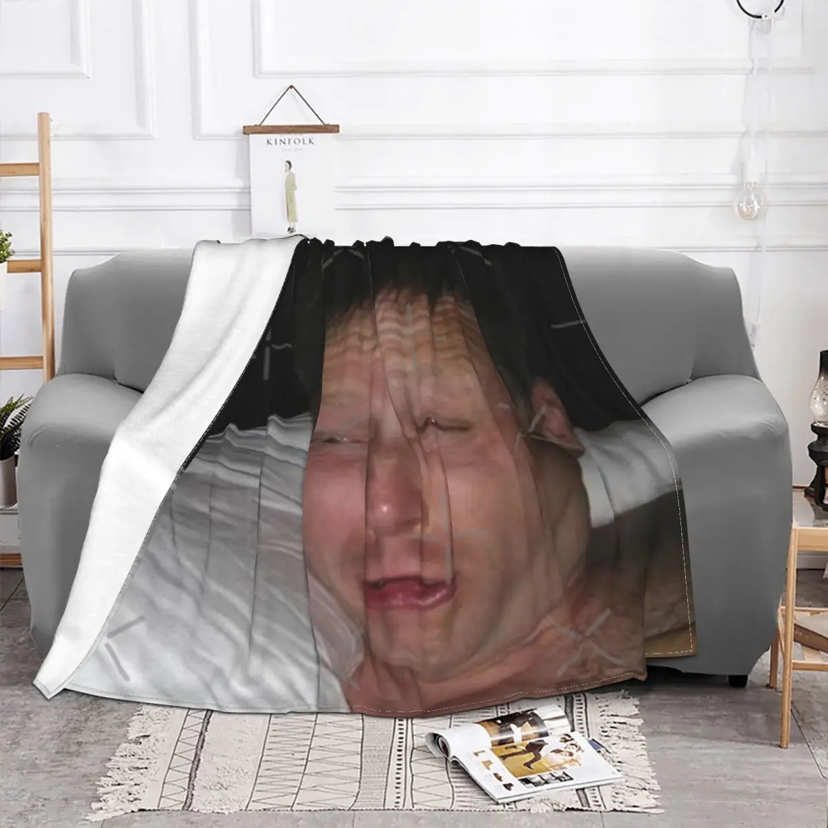 Limmy одеяло для пробуждения колена кровати зимнее теплое