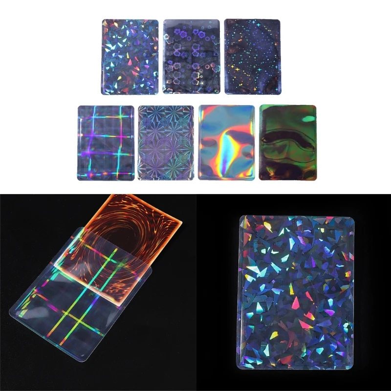 

F1FD 100Pcs Top Loader Card Protectors Коллекционные держатели для карточек Прозрачные защитные рукава