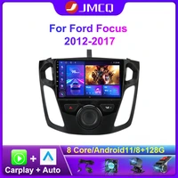 jmcq car radio android 11 gps navigation multimedia video player for ford focus 3 mk 3 2012 2017 2 din carplay auto head unit