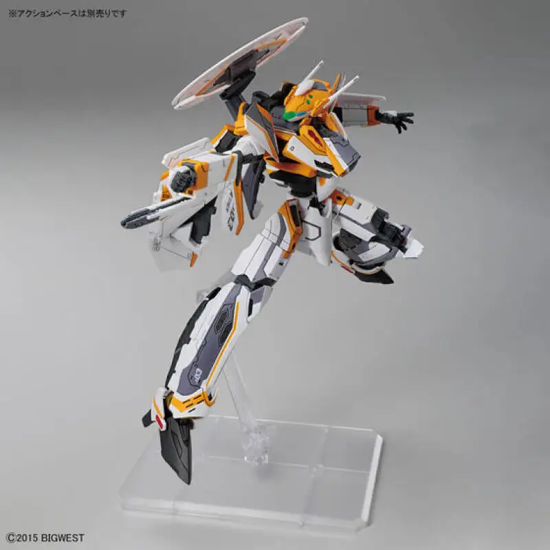 Фото Конструктор Bandai Macross Delta HG 1/100 VF-31E Siegfried Chuck Mustang: Стандартный и Делюкс наборы, аниме-фигурки, сборная модель, игрушка №5
