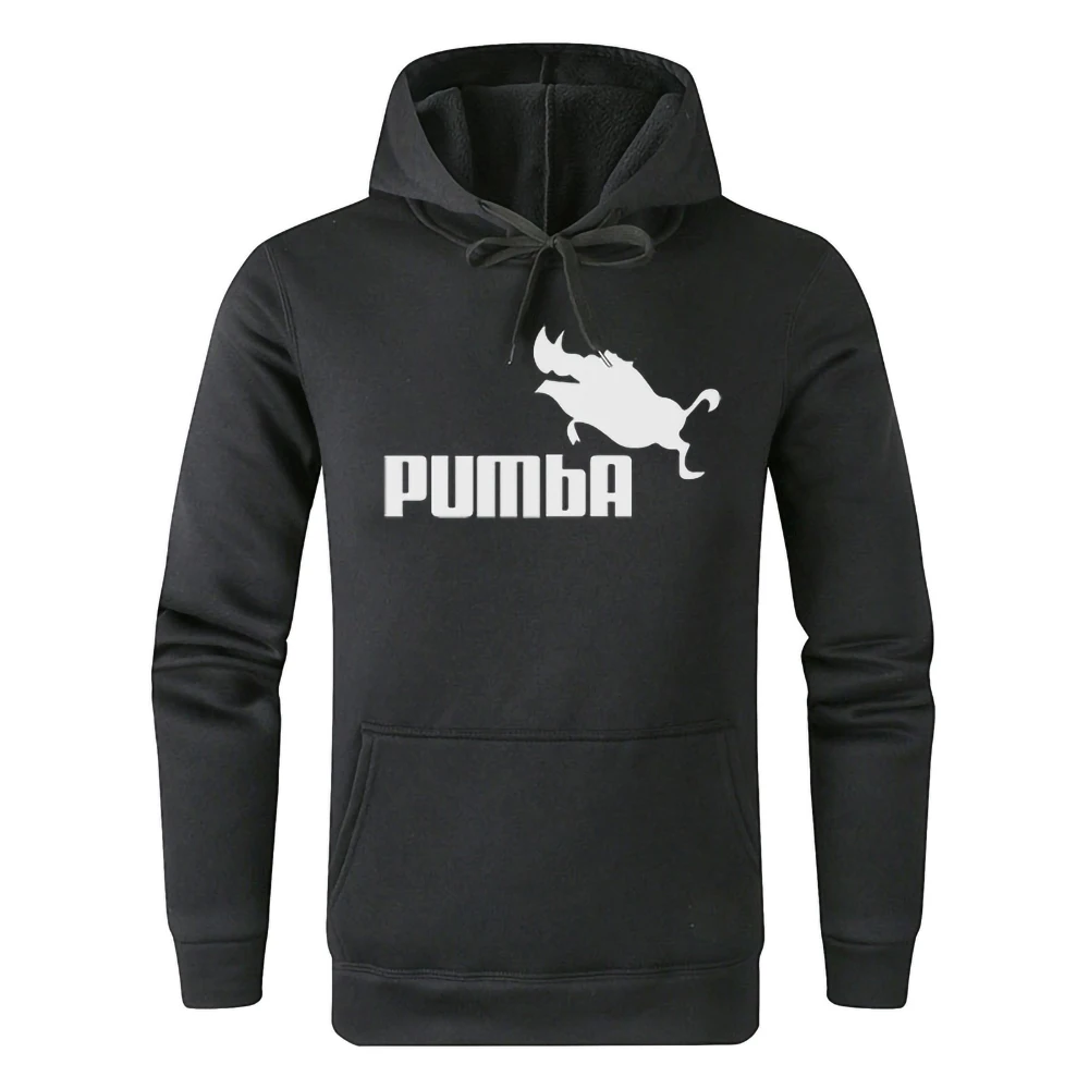 

Funny Hoodies Homme Pumba Hoodie Men Women 2019 Long Sleeves Sweatshirt Cool Print Fashion Streetwear Hoody C91