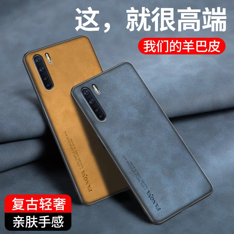 Oppo Reno 3 Reno3 4G CPH2043 Чехол из искусственной кожи Противоударный чехол с задней