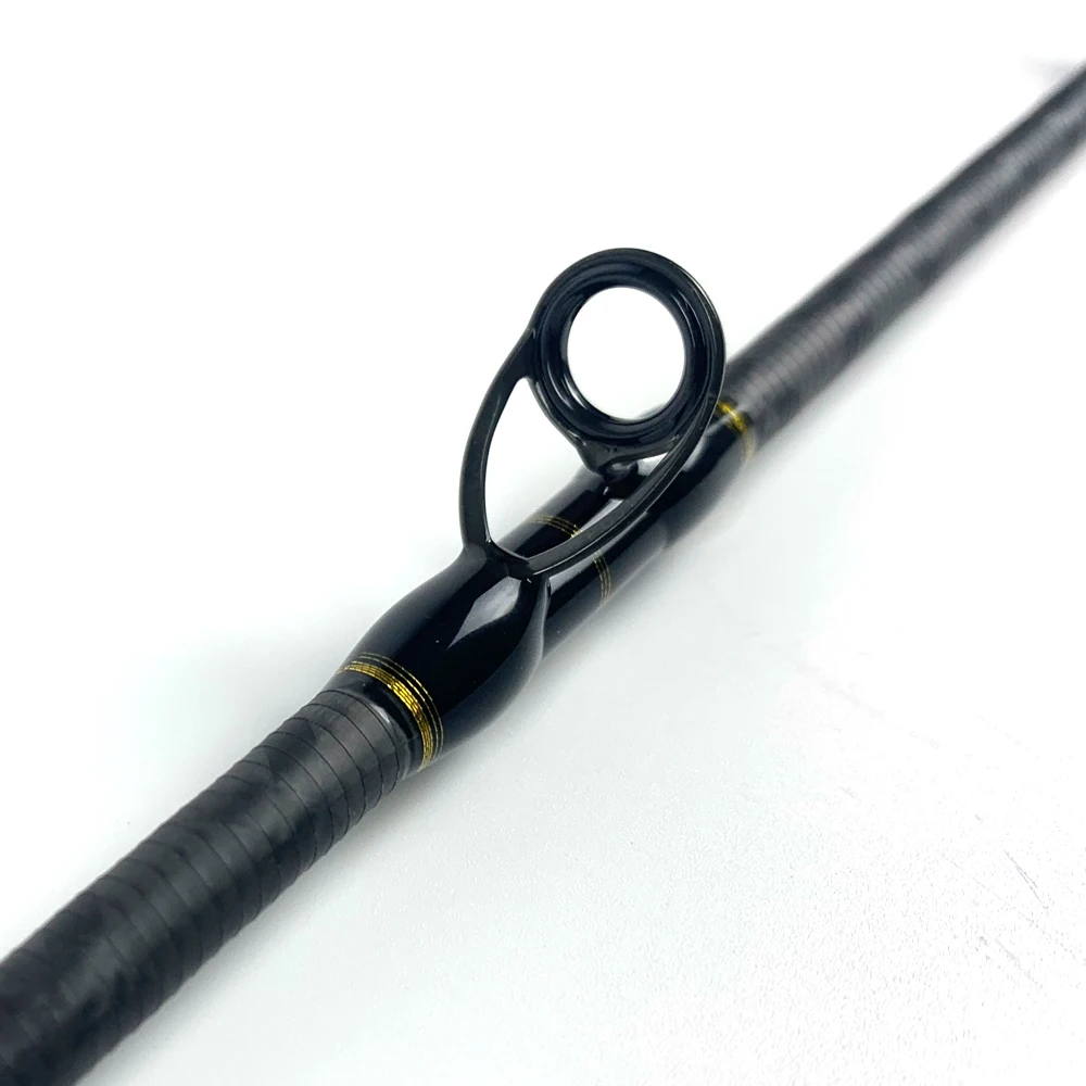 Balanzze 2 Sections Fishing Rod 1.9m Mid Hard Ultra Light Carbon Fiber Bait Casting Rod Slow Jigging Rod  Fishing Rod Travel enlarge