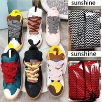 fashion flat shoelaces for sneakers af1 shoe laces width 1 5cm2cm3cm shoelace luxury brand laces shoes 120140160cm strings