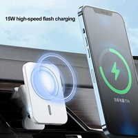 30w magnetic wireless chargers car air vent stand phone holder fast charging station for 12 13 mini pro max charger q1z6