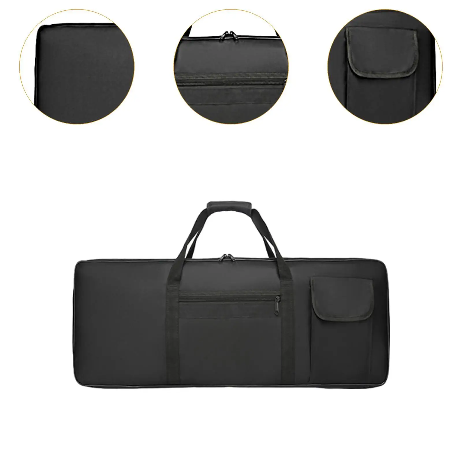 88-клавишная сумка для фортепиано с мягкой тканью Оксфорд противоударный