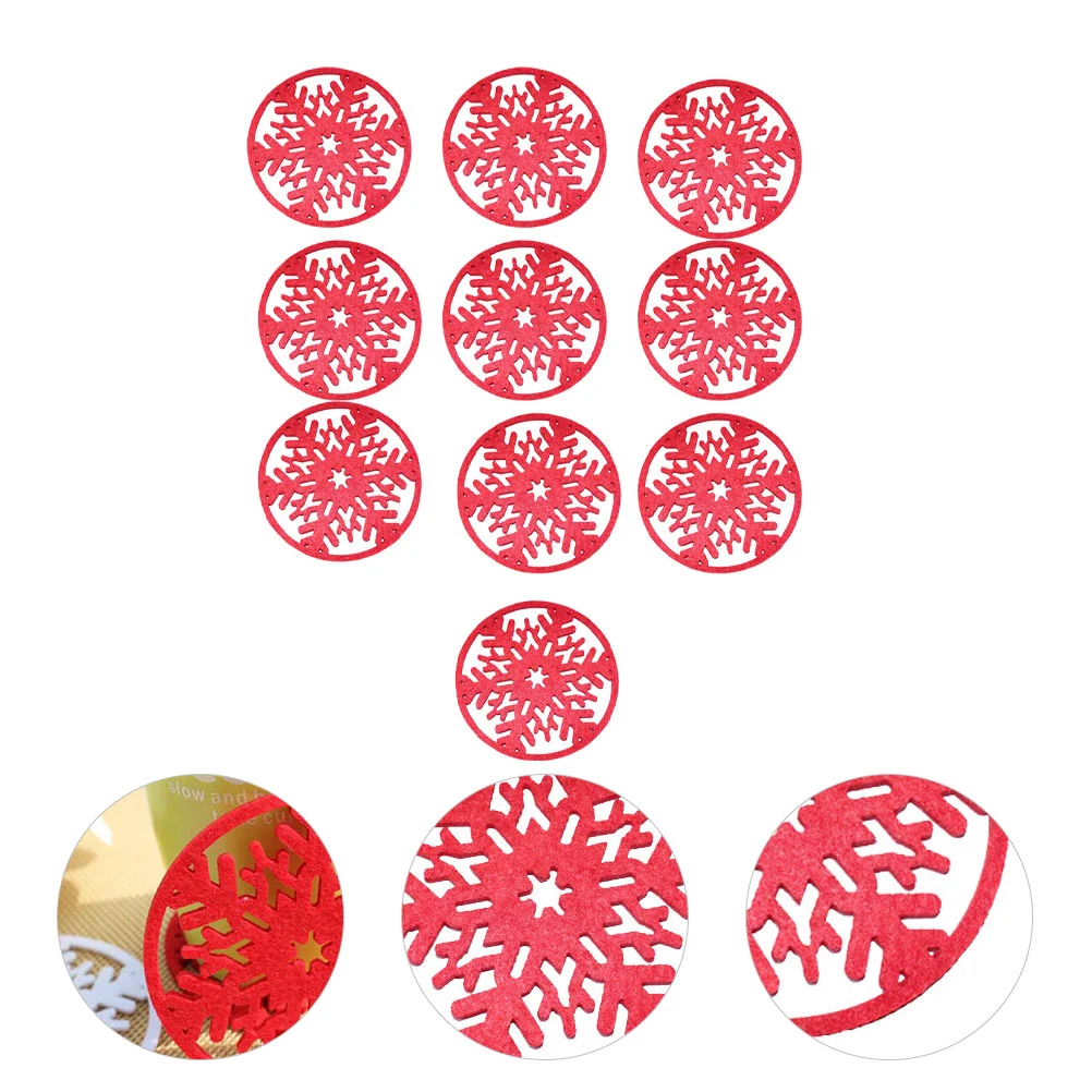 

Hot Christmas Cup Trivetcoffeedish Table Pad Placemats Fabric Mats Dinner Coloring Wedding Coasters Santa Decorations Decoration