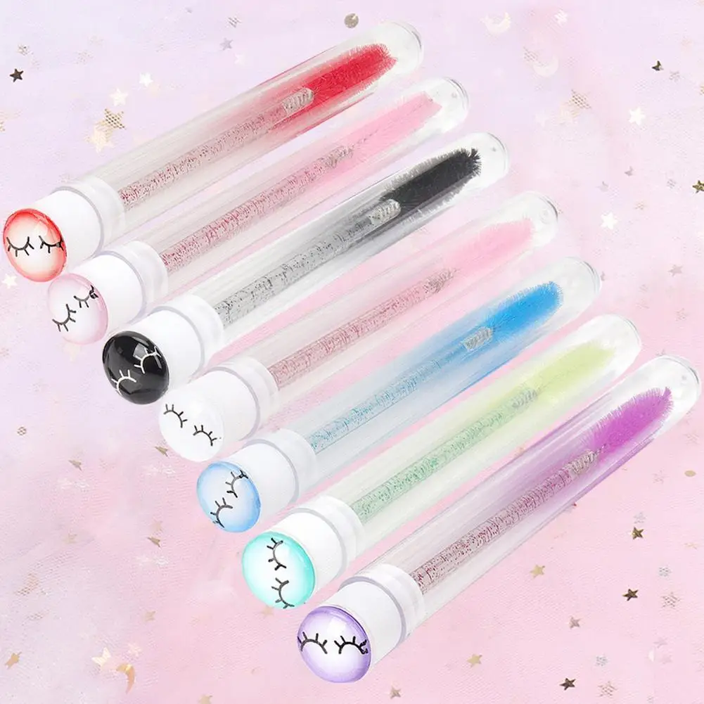 

7 шт., набор кистей для туши для ресниц и бровей