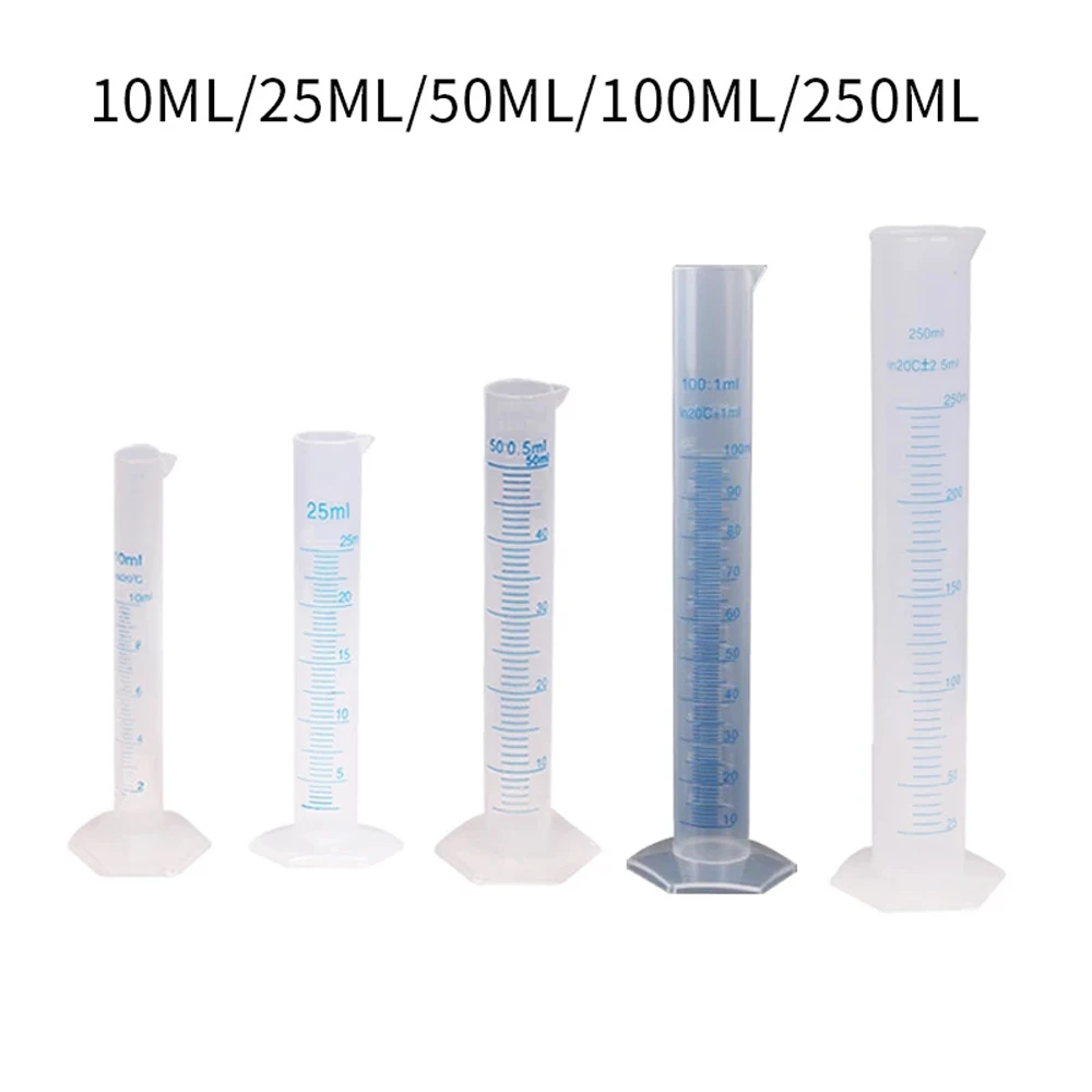 

Chemistry Transparent Cooking Graduated Cylinder Plastic Measuring Cylinder Graduated Tube Measuring Cylinder